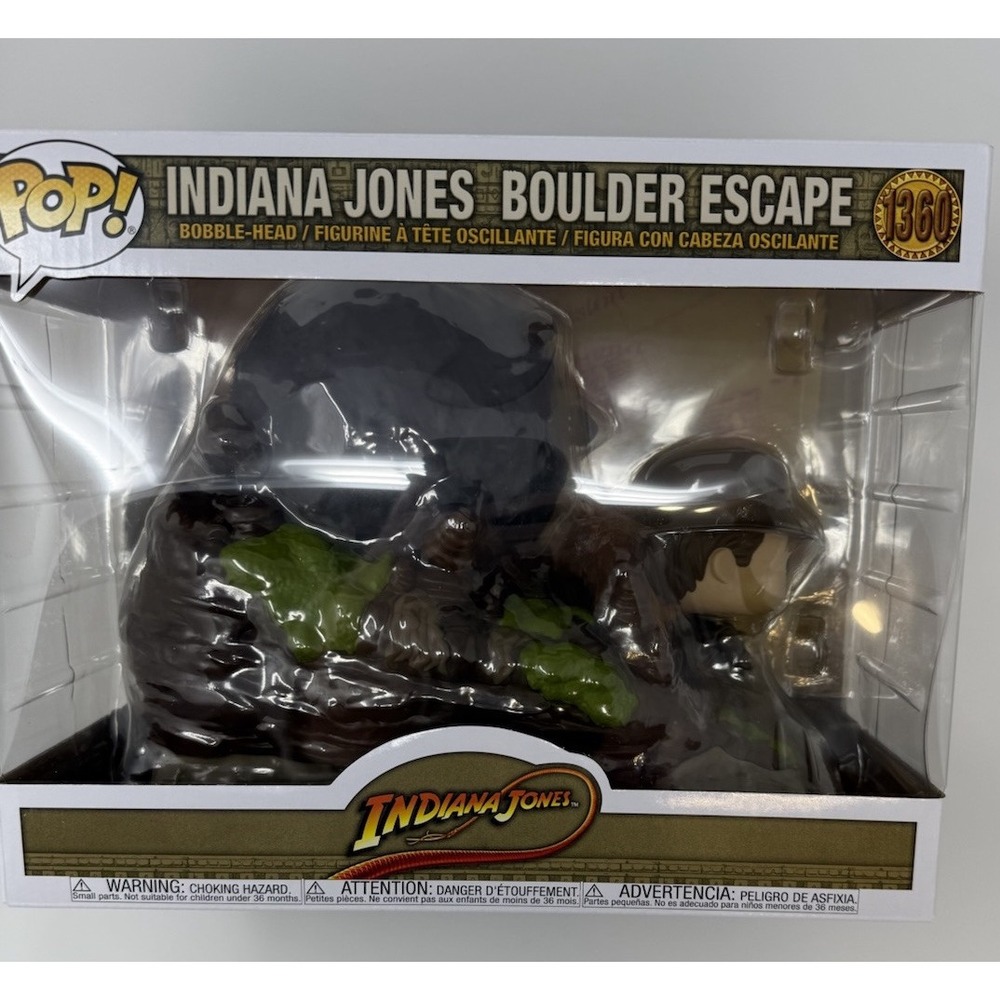 BRAND NEW Funko Pop!  Indiana Jones Boulder Escape #1360 - Picture 3 of 4